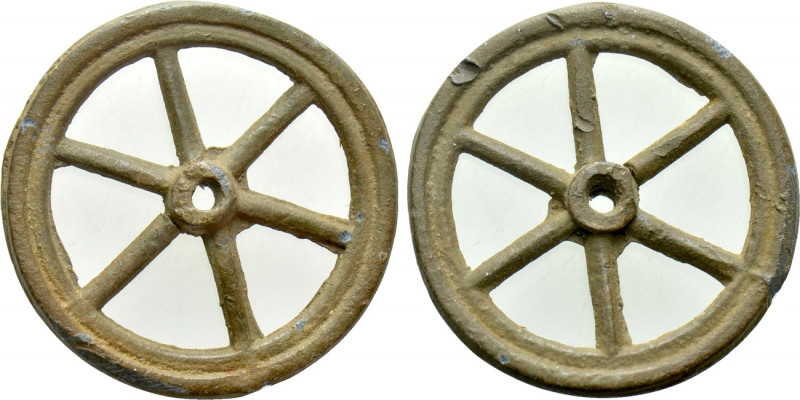 CENTRAL EUROPE. La Tène. Ae "Roulle" (Wheel) Money (3rd-2nd centuries BC). 

O...