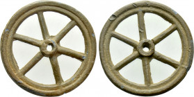 CENTRAL EUROPE. La Tène. Ae "Roulle" (Wheel) Money (3rd-2nd centuries BC)