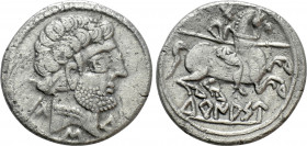 SPAIN. Turiasu. Denarius (Late 2nd-early 1st century BC)