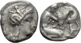 CALABRIA. Tarentum. Diobol (Circa 380-325 BC)