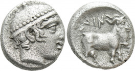 THRACE. Ainos. Diobol (Circa 435-405 BC)