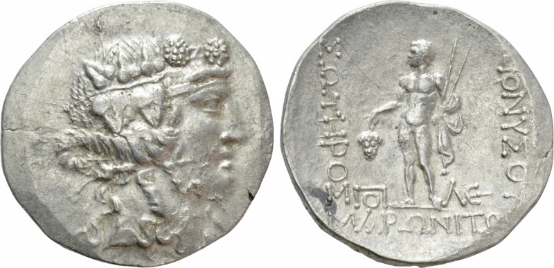 THRACE. Maroneia. Tetradrachm (Late 2nd-mid 1st centuries BC). 

Obv: Head of ...