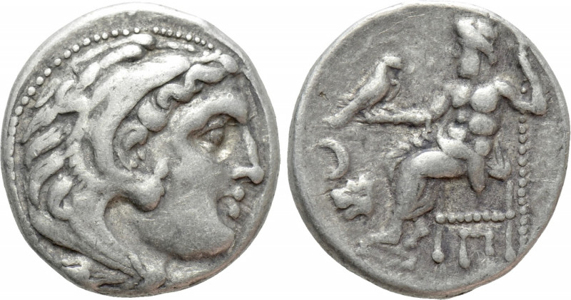 KINGS OF THRACE (Macedonian). Lysimachos (305-281 BC). Drachm. Kolophon. In the ...
