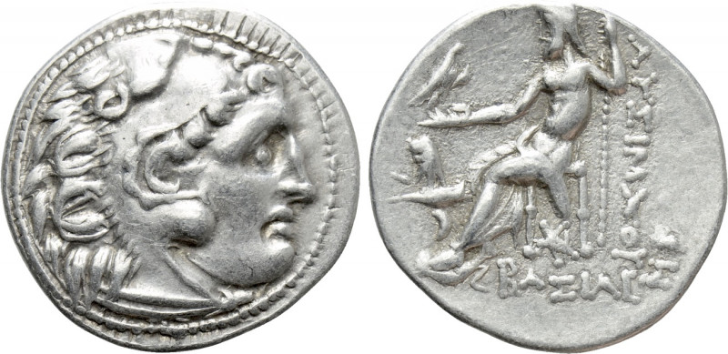 KINGS OF THRACE (Macedonian). Lysimachos (305-281 BC). Drachm. Kolophon. In the ...