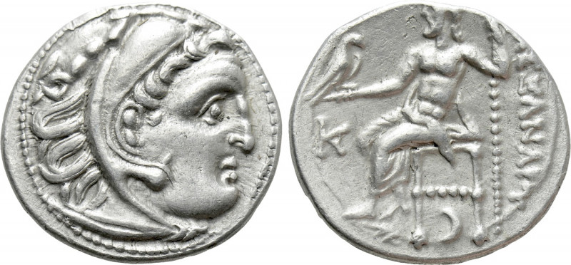 KINGS OF MACEDON. Alexander III 'the Great' (336-323 BC). Drachm. Kolophon. 

...