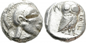 ATTICA. Athens. Tetradrachm (Circa 485-480 BC)