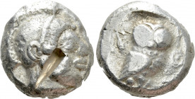ATTICA. Athens. Tetradrachm (Circa 485-480 BC)