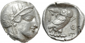 ATTICA. Athens. Tetradrachm (Circa 460-454 BC)