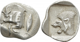 MYSIA. Kyzikos. Obol (Circa 450-400 BC)