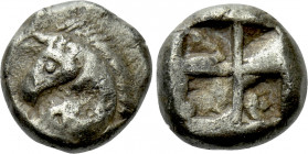 MYSIA. Lampsakos. Pale EL Hekte (Circa 500-450 BC)