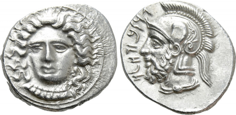 CILICIA. Tarsos. Tarkumuwa (Datames) (Satrap of Cilicia and Cappadocia, 378-372 ...