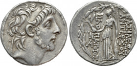 SELEUKID KINGDOM. Antiochos IX Eusebes Philopator (Kyzikenos) (114/3-95 BC). Tetradrachm. Antioch on the Orontes