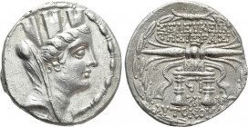 SELEUCIS & PIERIA. Seleukeia Pieria. Tetradrachm (105/4-83/2 BC). CY 16 (94/3 BC)