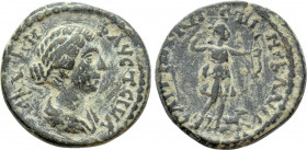 LYDIA. Saitta. Faustina II (Augusta, 147-176 AD). Ae. Fl. Herk(y)lanos, archon
