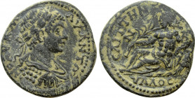 LYDIA. Saitta. Caracalla (198-217). Ae
