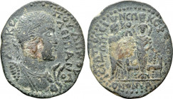 PHRYGIA. Hierapolis. Valerian I (253-260). Ae. Homonoia issue with Ephesus