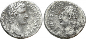 CAPPADOCIA. Caesarea. Tiberius with Drusus as Caesar (14-37). Drachm