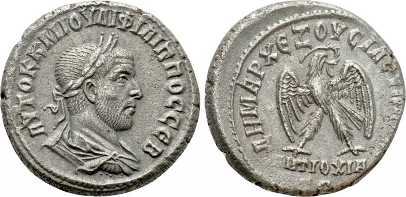 SELEUCIS & PIERIA. Antioch. Philip I 'the Arab' (244-249). Tetradrachm. 

Obv:...