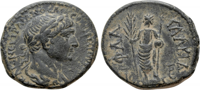SELEUCIS & PIERIA. Chalkis ad Libanum. Trajan (98-117). Ae. 

Obv: ΑΥΤΟΚΡ ΚΑΙϹ...