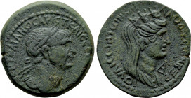 SELEUCIS & PIERIA. Laodicea ad Mare. Trajan (98-117). Ae. Dated CY 162 (115/6)