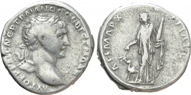 ARABIA. Bostra. Trajan (98-117). Tridrachm or Tetradrachm. 

Obv: ΑΥΤΟΚΡ ΚΑΙC ...