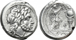 ANONYMOUS. Victoriatus (Circa 211-210 BC). Sicilian mint