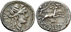 C. ALLIUS BALA. Denarius (92 BC). Rome