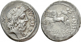 P. PLAUTIUS HYPSAEUS. Denarius (57 BC). Rome