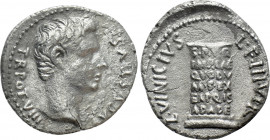 AUGUSTUS (27 BC-14 AD). Denarius. Rome. L. Vinicius, moneyer