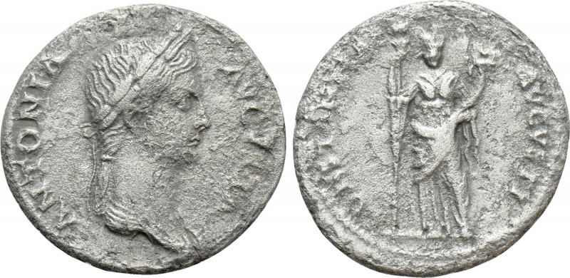 ANTONIA MINOR (37-41). Denarius. Rome. 

Obv: ANTONIA AVGVSTA. 
Draped bust r...