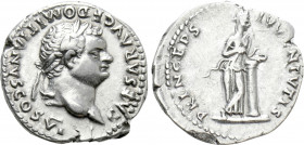DOMITIAN (Caesar, 69-81). Denarius. Rome