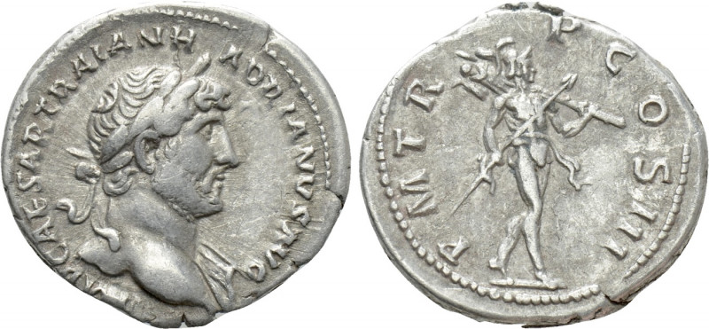 HADRIAN (117-138). Denarius. Rome. 

Obv: IMP CAESAR TRAIAN HADRIANVS AVG. 
L...