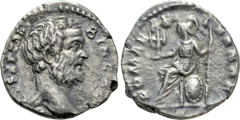 CLODIUS ALBINUS (Caesar, 193-195). Denarius. Rome. 

Obv: D CL SEPT ALBIN CAES...