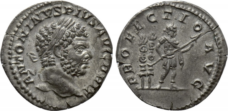 CARACALLA (198-217). Denarius. Rome. 

Obv: ANTONINVS PIVS AVG BRIT. 
Laureat...