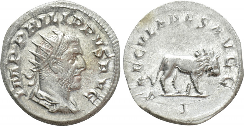 PHILIP I 'THE ARAB' (244-249). Antoninianus. Rome. Saecular Games/1000th Anniver...