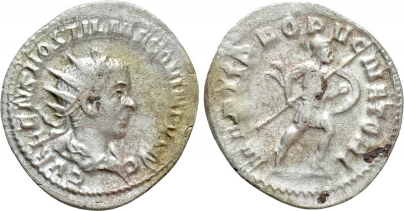 HOSTILIAN (Caesar, 250-251). Antoninianus. Rome. 

Obv: C VALENS HOSTIL MES QV...