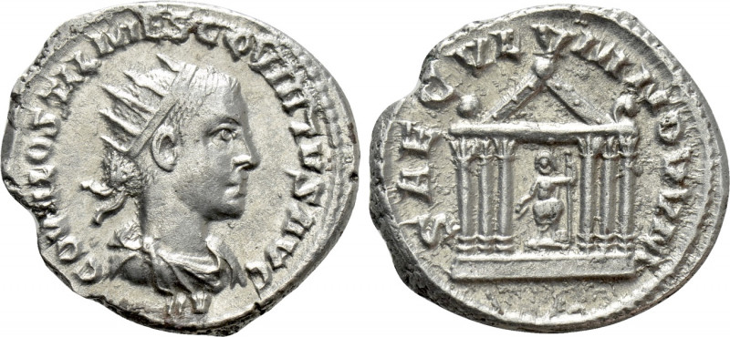 HOSTILIAN (Caesar, 250-251). Antoninianus. Antioch. 

Obv: C OVAL OSTIL MES CO...