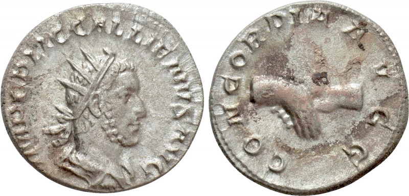 GALLIENUS (253-268). Antoninianus. Rome. 

Obv: IMP C P LIC GALLIENVS AVG. 
R...