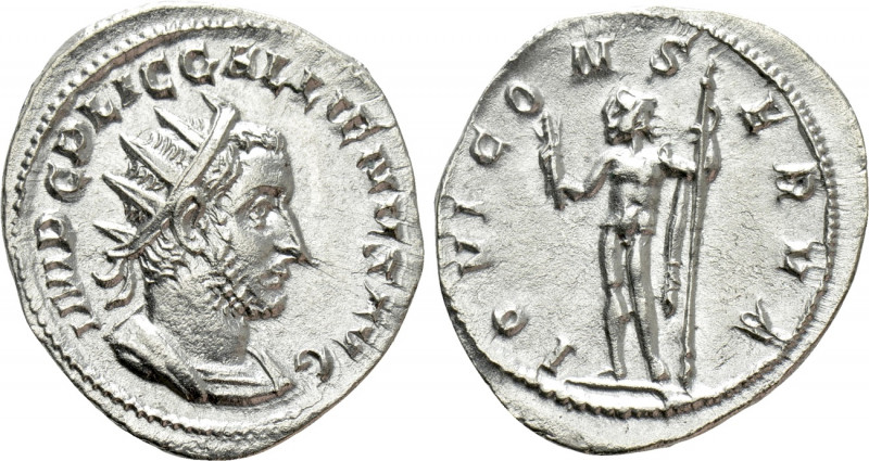 GALLIENUS (253-268). Antoninianus. Rome. 

Obv: IMP C P LIC GALLIENUS AVG. 
R...