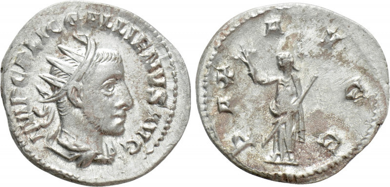 GALLIENUS (253-268). Antoninianus. Rome. 

Obv: IMP C P LIC GALLIENVS AVG. 
R...