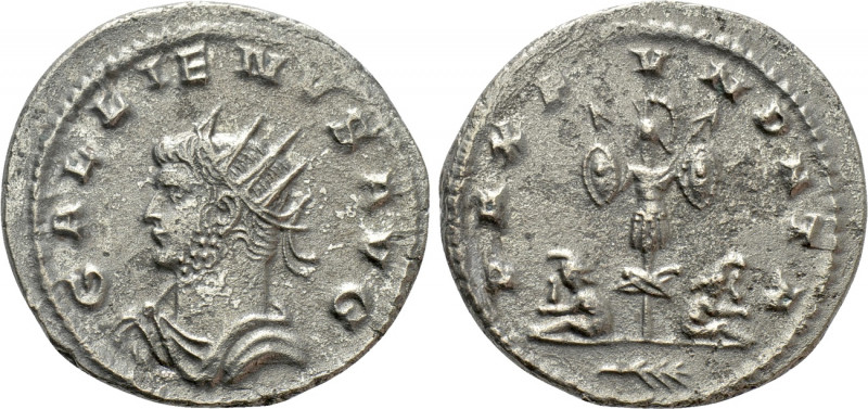 GALLIENUS (253-268). Antoninianus. Antioch. 

Obv: GALLIENVS AVG. 
Radiate, d...