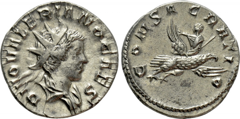 DIVUS VALERIAN II (Died 258). Antoninianus. Colonia Agrippinensis. 

Obv: DIVO...