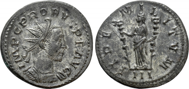 PROBUS (176-182). Antoninianus. Lugdunum. 

Obv: IMP C PROBVS P F AVG. 
Radia...