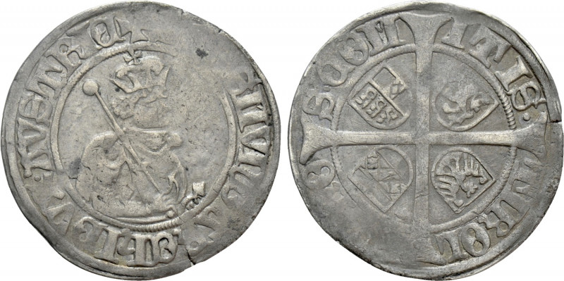 AUSTRIA. Tirol. Sigismund (1427-1496). 6 Kreuzer (no date). Hall. 

Obv: + SIG...