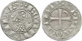 CRUSADERS. Antioch. Bohemund IV (1201-1233). Denier
