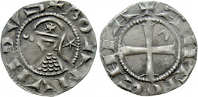 CRUSADERS. Antioch. Bohemund IV or V (1201-1251). Denier