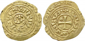 CRUSADERS. Jerusalem. (1148/9-1187). GOLD Bezant. Acre mint