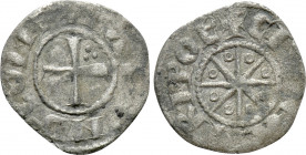 CRUSADERS. Tripoli. Bohemond V (1233-1251). Denier