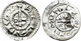 HUNGARY. Béla I (1048-1060). Denar