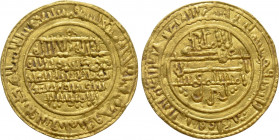 ISLAMIC. al-Maghreb (North Africa). Almoravids (al-Murabitun). 'Ali ibn Yusuf (AH 500-537 / 1107-1142 AD). GOLD Dinar. al-Mariyah (Almeria)